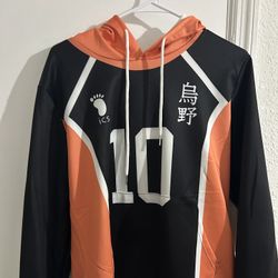Haikyu Anime Hoodie Size Medium