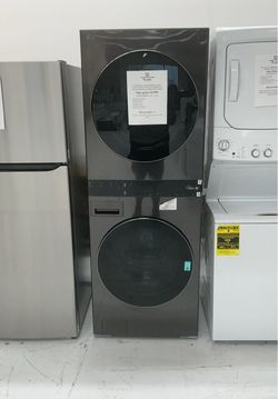 Labor Day Weekend Sale 🎆🥳 SAVE UP TO $1900 OFF MSRP on a stacked Washer/Electric Dryer set