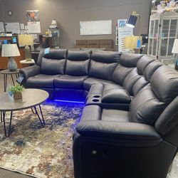 Sultan Meadow Power Reclining Sectional Couch Set 🌟Extra Discount Code RSG 
🔥🔥 Mention OfferUp for this Special Price!!