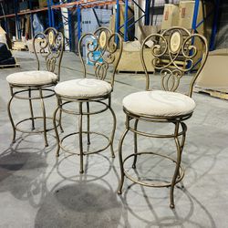 3 Beautiful Swivel Stools