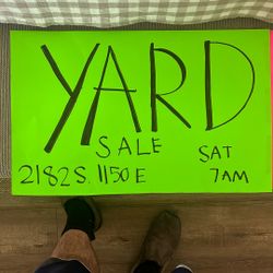 Yard Sale Bountiful (Saturday August 30th)