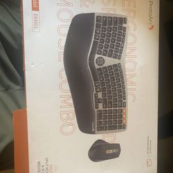 Ergonomic Keyboard & Mouse Combo