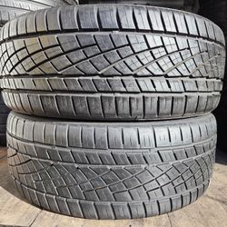 2 Tires Of 225/45/19 Continental