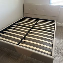 Queen Bed Frame (No Mattress, Just Frame)