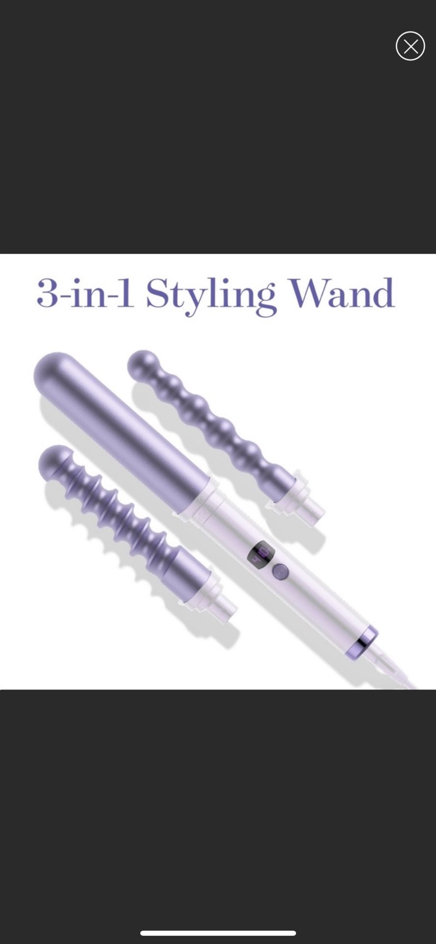 3-1 Curling Styling Wand
