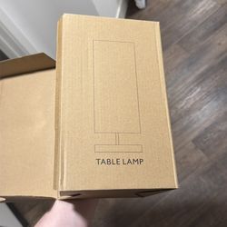 Brand new table lamp