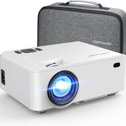 Mini Portable Video Projector with Carrying Case, 5500Lux - Brand New