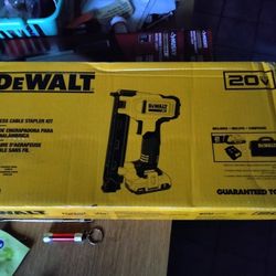 DeWalt Cordless Cable Stapler 