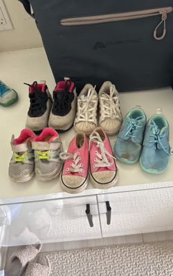 Toddler Girls Shoes Size 7, 7, 6, 5, 6