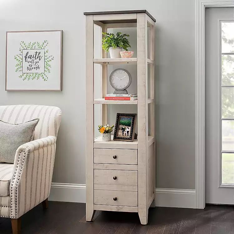 Kirkland’s Franklin Bookshelf Towers (Pair - Like New)