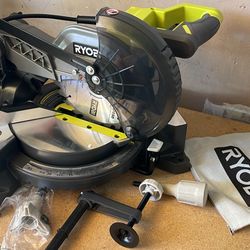 Ryobi Miter Saw 7-1/4” Electric 9amp