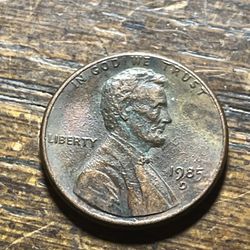 1985 D Penny