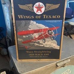 Wings of Texaco #13 "Waco Straightwing" 1929 WACO ASO NIB