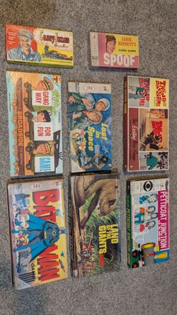 Vintage 1960s board games