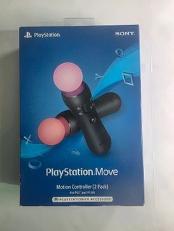 Sony PlayStation Move Motion Controller 2 Pack PS4 PS VR Boxed
