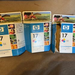 HP #17 Ink Cartridge Tri Color 