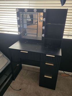 Black vanity