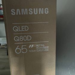 Samsung - 65” Class Q80D Series QLED 4k Smart Tizen Tv