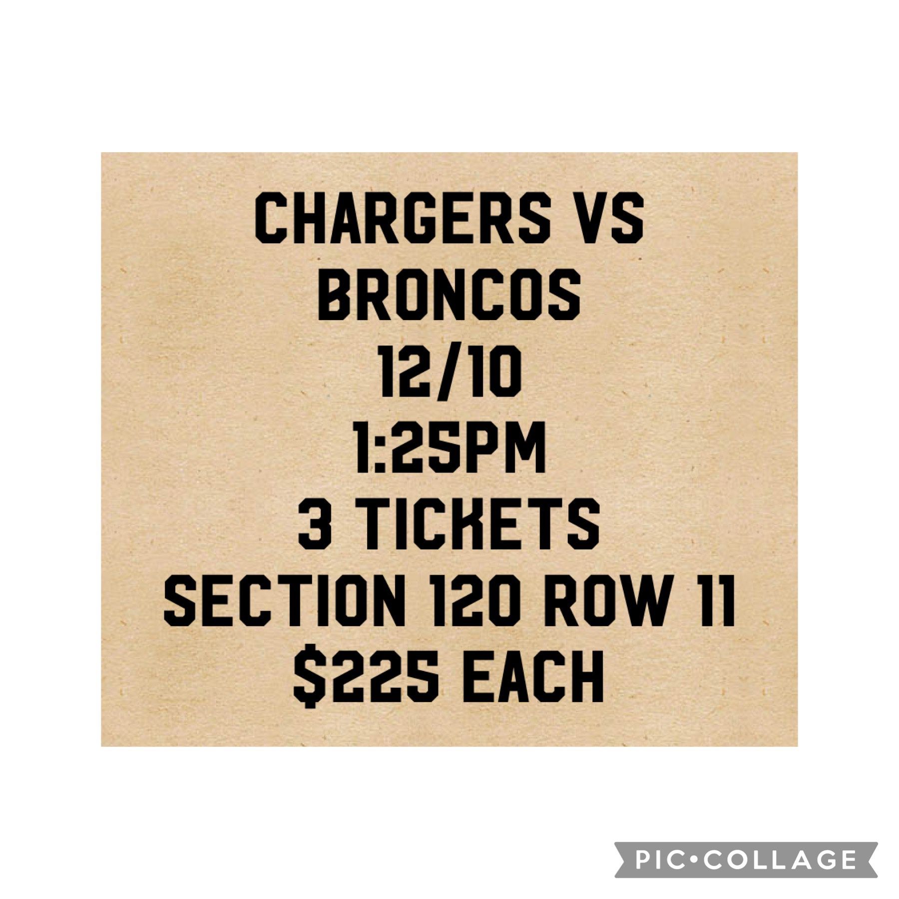 Chargers/broncos 