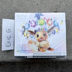 Pokemon Prismatic Evolutions ETB