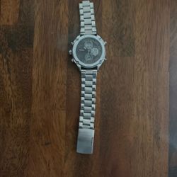 Mens Analogue Digital Watches Date CHRONO Countdown Alarm Waterproof Steel WatchMens