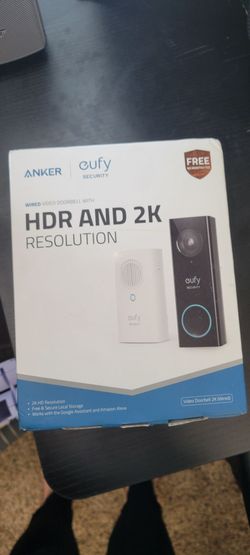 Eufy wired doorbell camera