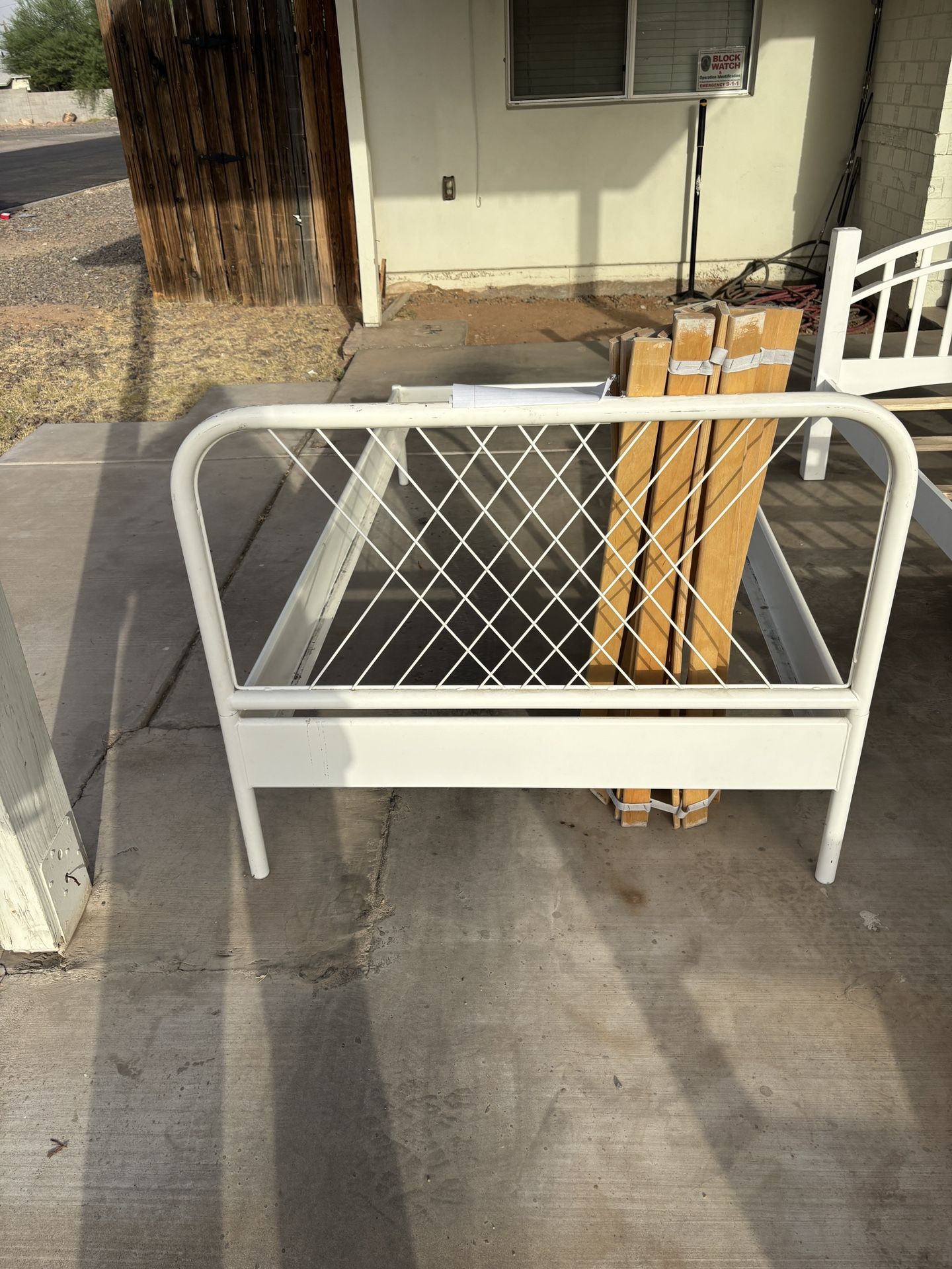 Twin Bed Frame - Metal 