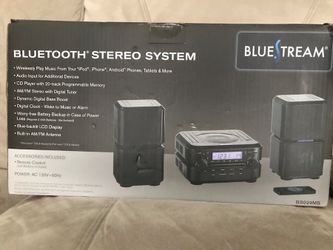 New. Bluetooth stereo systems with remote