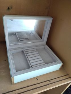 Glass Jewelry Case
