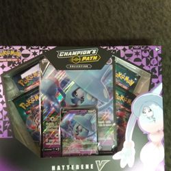 Pokemon Champions Path Hatterene V Collection Box Sealed