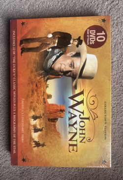 John Wayne Collectors Edition 22 DVDs. 