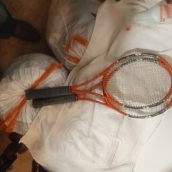 Two Tennis Rackets Head Radical Flex Point