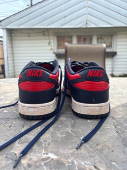 Nike Dunk Low Navy Red Sneakers - Size 12 Men’s