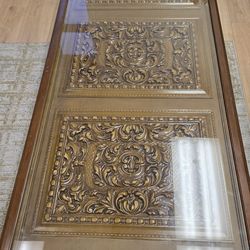 Large Solid Wood Coffee Table