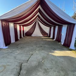 Canopy With Draping 