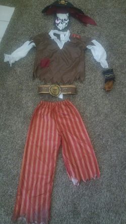 Pirate costume size medium