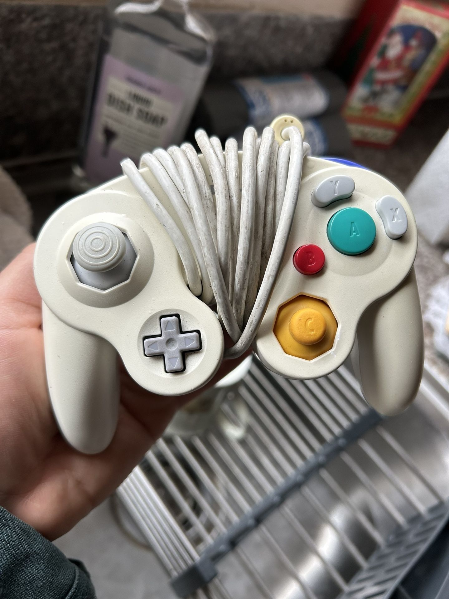 White Japanese Gamecube Controller