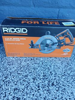 Wormdrive saw ridgid