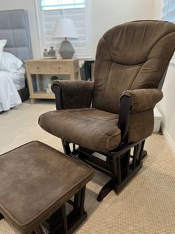 Shermag glider rocker and ottoman combo cheap
