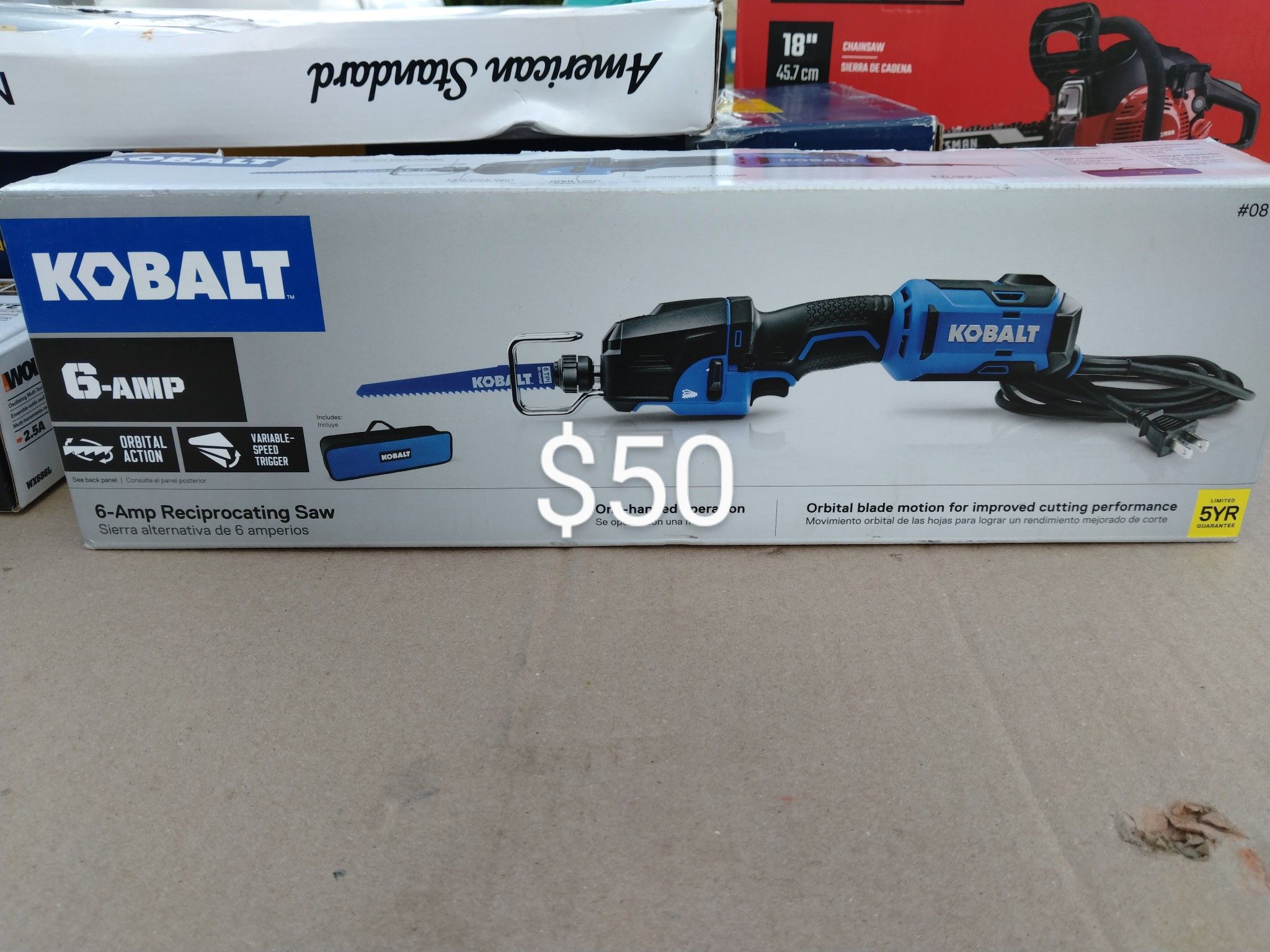 Kobalt 6-AMP Reciprocating Saw