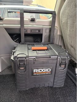 Ridgid tool rolling tool box