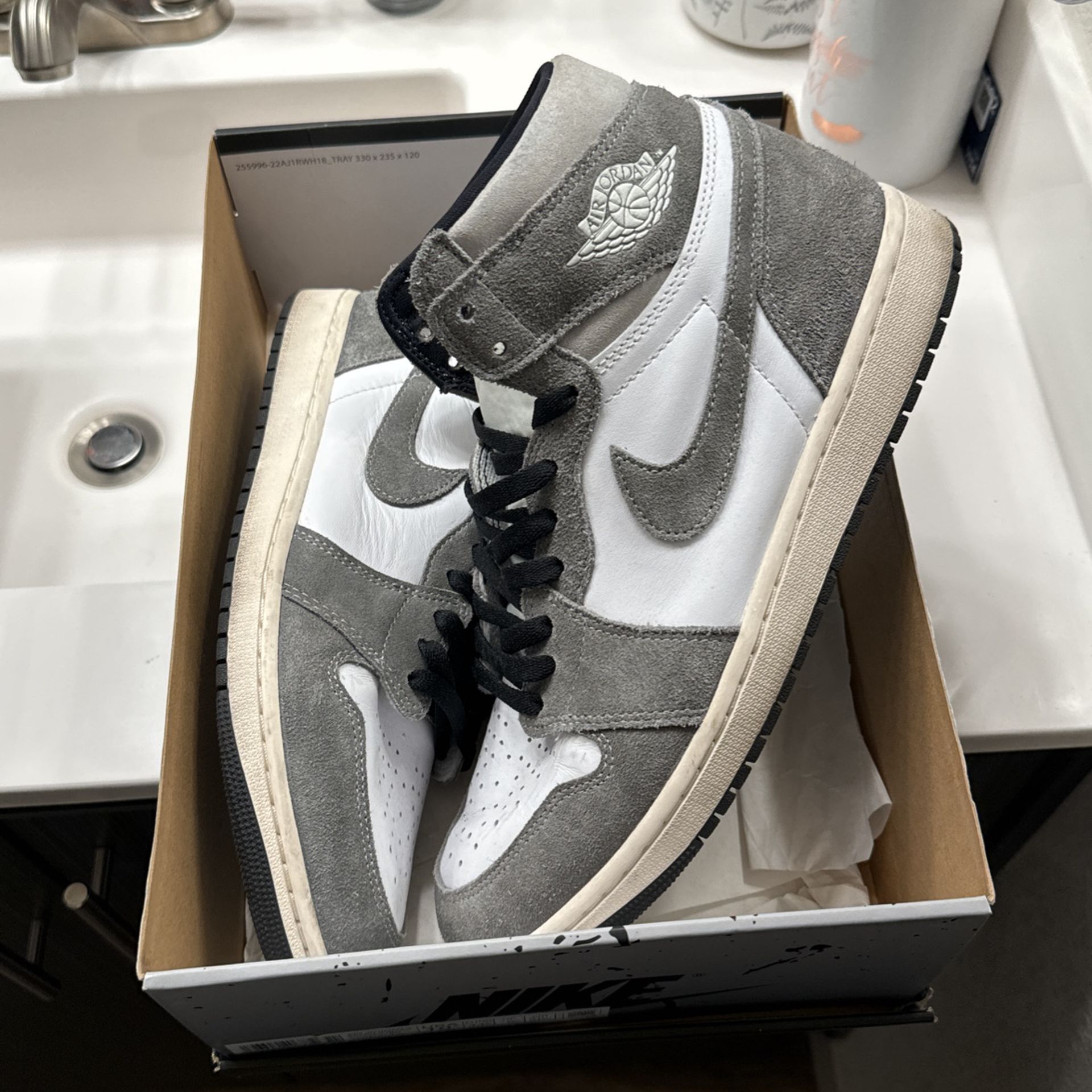 High Washed Jordan Retro 1