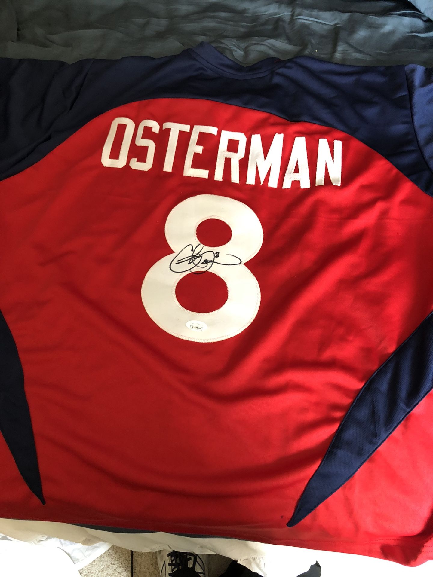 Cat Osterman Signed USA Jersey