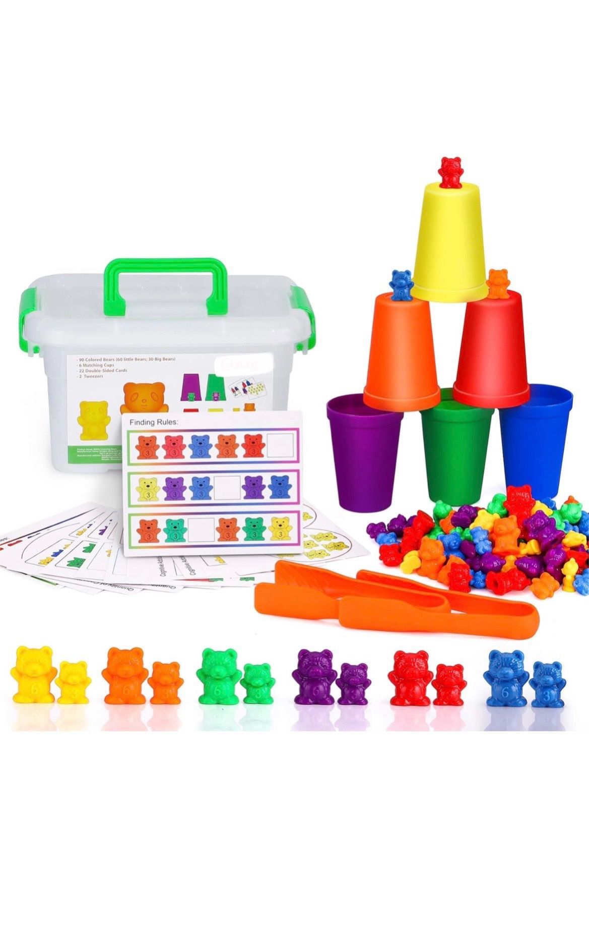 New Counting Bears With Matching Sorting Cups