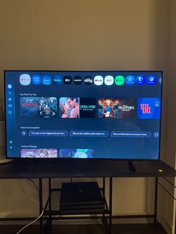 Samsung 50” Crystal UHD (TV stand bundle also possible)