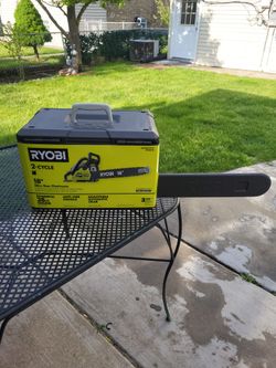 Ryobi 18" gas chain saw