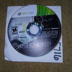 Dishonored For Xbox 360