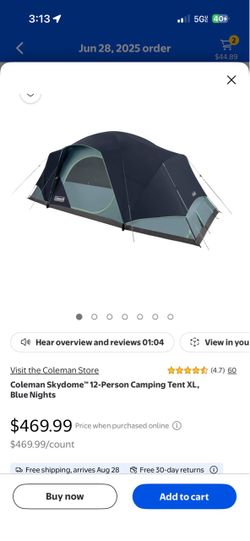 Camping tent