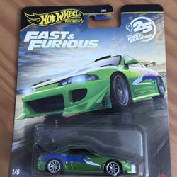 Mitsubishi Eclipse Fast And Furios 25th Anniversary Hot Wheels 
