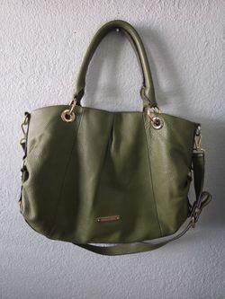 Vince Camuto Leather Bag- Olive green